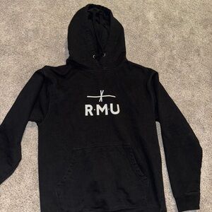 RMU Black Hoodie Sweater for Men